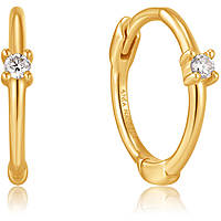 boucles d'oreille femme bijoux Ania Haie Gold Collection EAU001-14YG