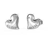 boucles d'oreille femme bijoux Guess Fluid HeartU JUBE02303JWRHT/U
