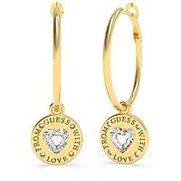 boucles d'oreille femme bijoux Guess From Guess With Love JUBE70034JW