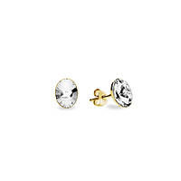 boucles d'oreille femme bijoux Spark Oval KG41228C