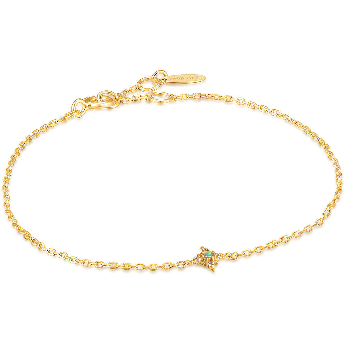 bracciale Catena donna Oro 14kt gioiello Ania Haie Gold Collection BAU001-01YG