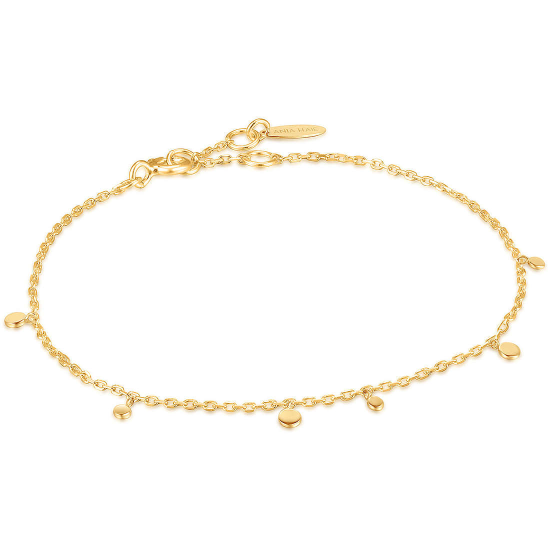 bracciale Catena donna Oro 14kt gioiello Ania Haie Gold Collection BAU001-05YG
