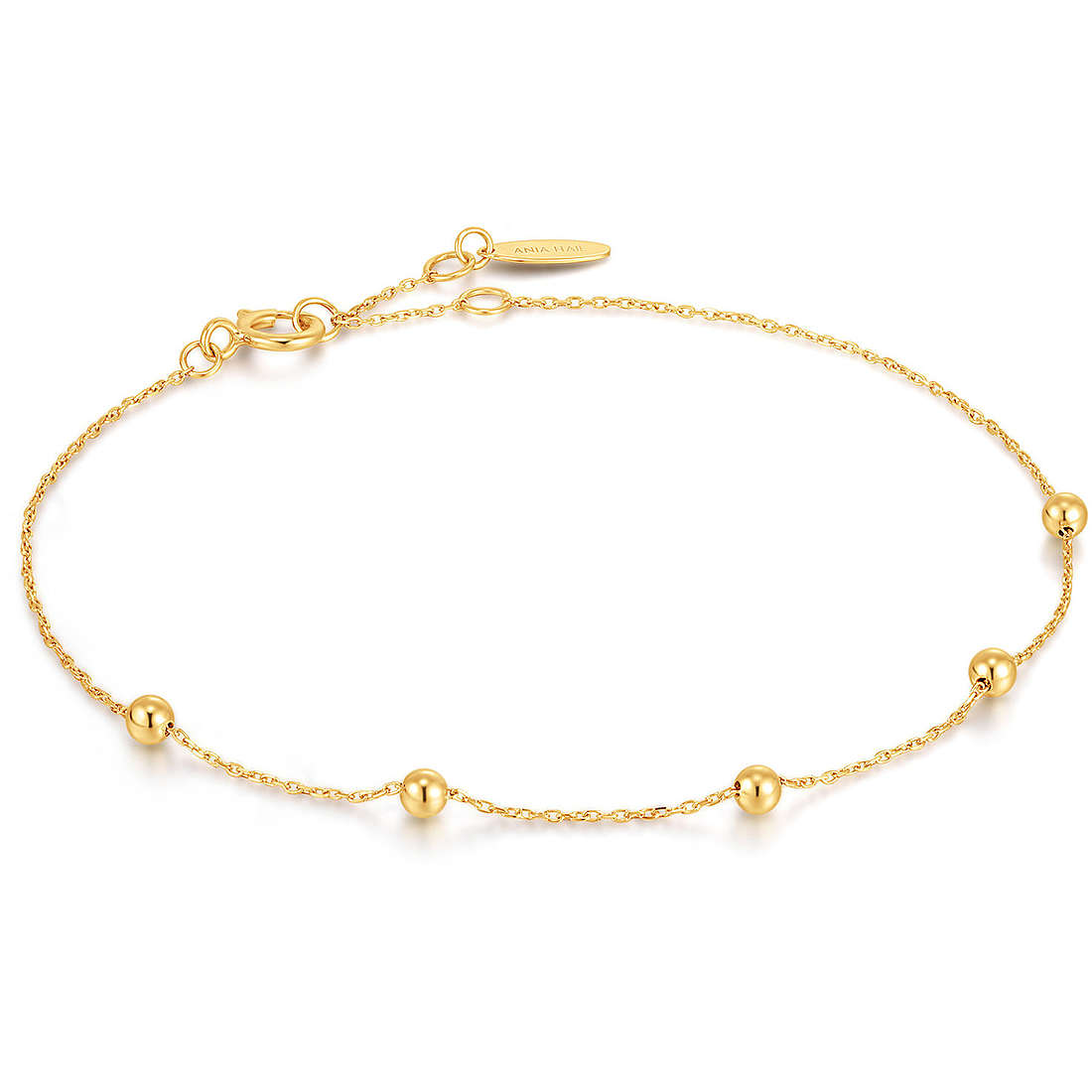 bracciale Catena donna Oro 14kt gioiello Ania Haie Gold Collection BAU001-07YG