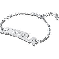 bracciale donna gioiello GioiaPura Nominum Argento 925 Nome Angela GYXBAR0135-44