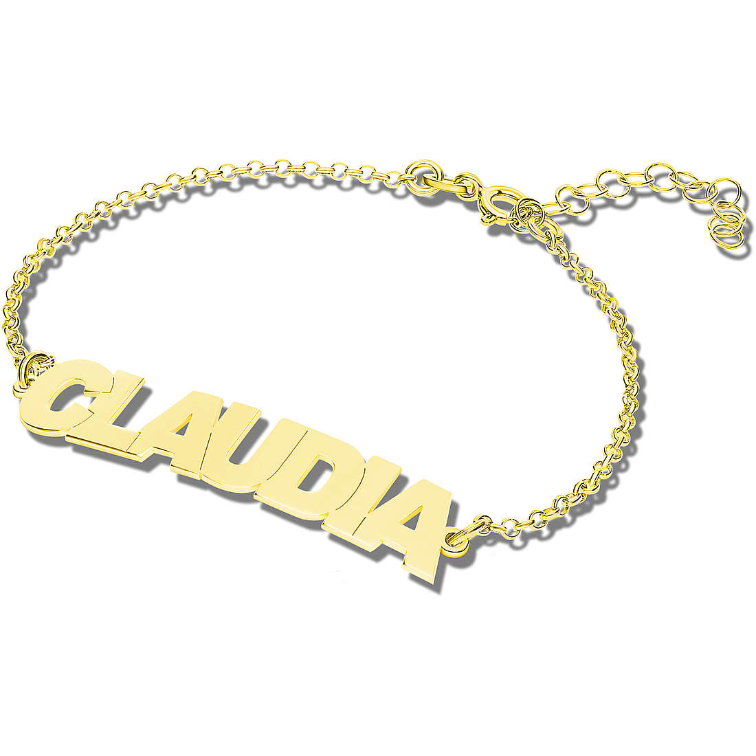 bracciale donna gioiello GioiaPura Nominum Argento 925 Nome Claudia GYXBAR0134-25