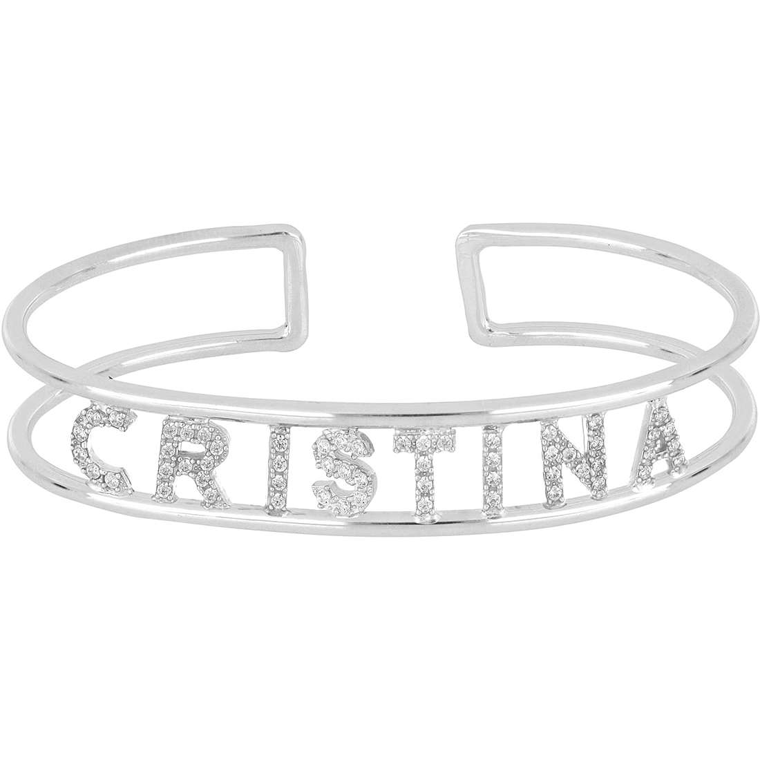 bracciale donna gioiello GioiaPura Nominum Argento 925 Nome Cristina GYXBAZ0022-32