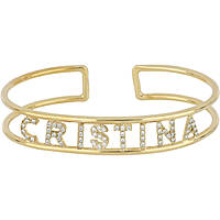 bracciale donna gioiello GioiaPura Nominum Argento 925 Nome Cristina GYXBAZ0023-32