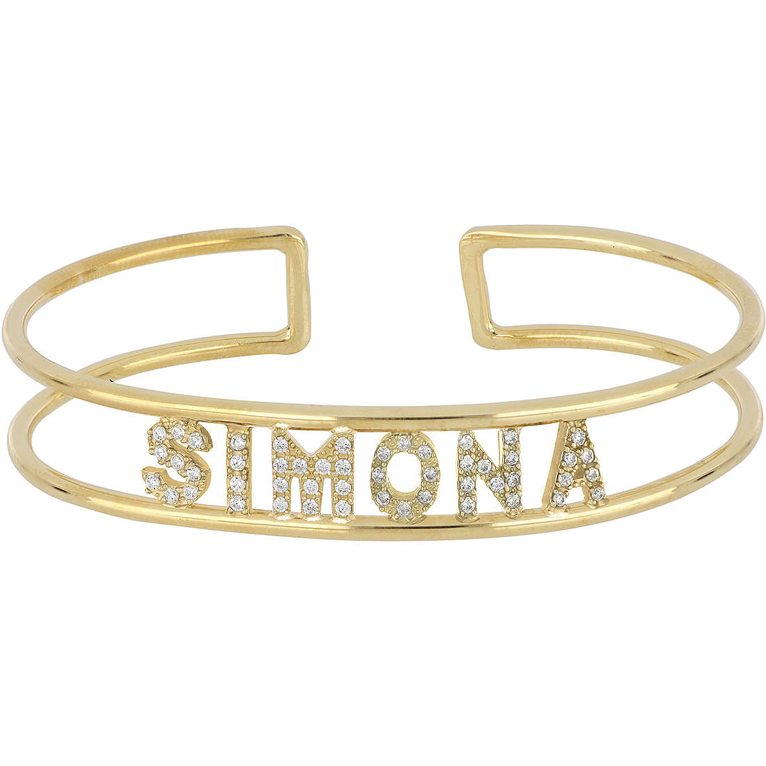 bracciale donna gioiello GioiaPura Nominum Argento 925 Nome Simona GYXBAZ0023-33