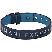 bracciale uomo gioielli Armani Exchange Logo AXG0106040