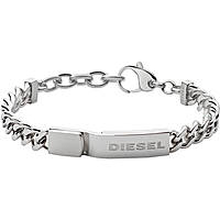 bracelet homme bijoux Diesel Steel DX0966040