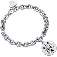 bracelet woman jewel Luca Barra I Love Sicily BK2080