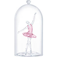 Campana Di Vetro Con Ballerina Swarovski Crystal Living 5428649