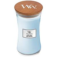 Candela WoodWick Grande colore Azzurro 1681484E