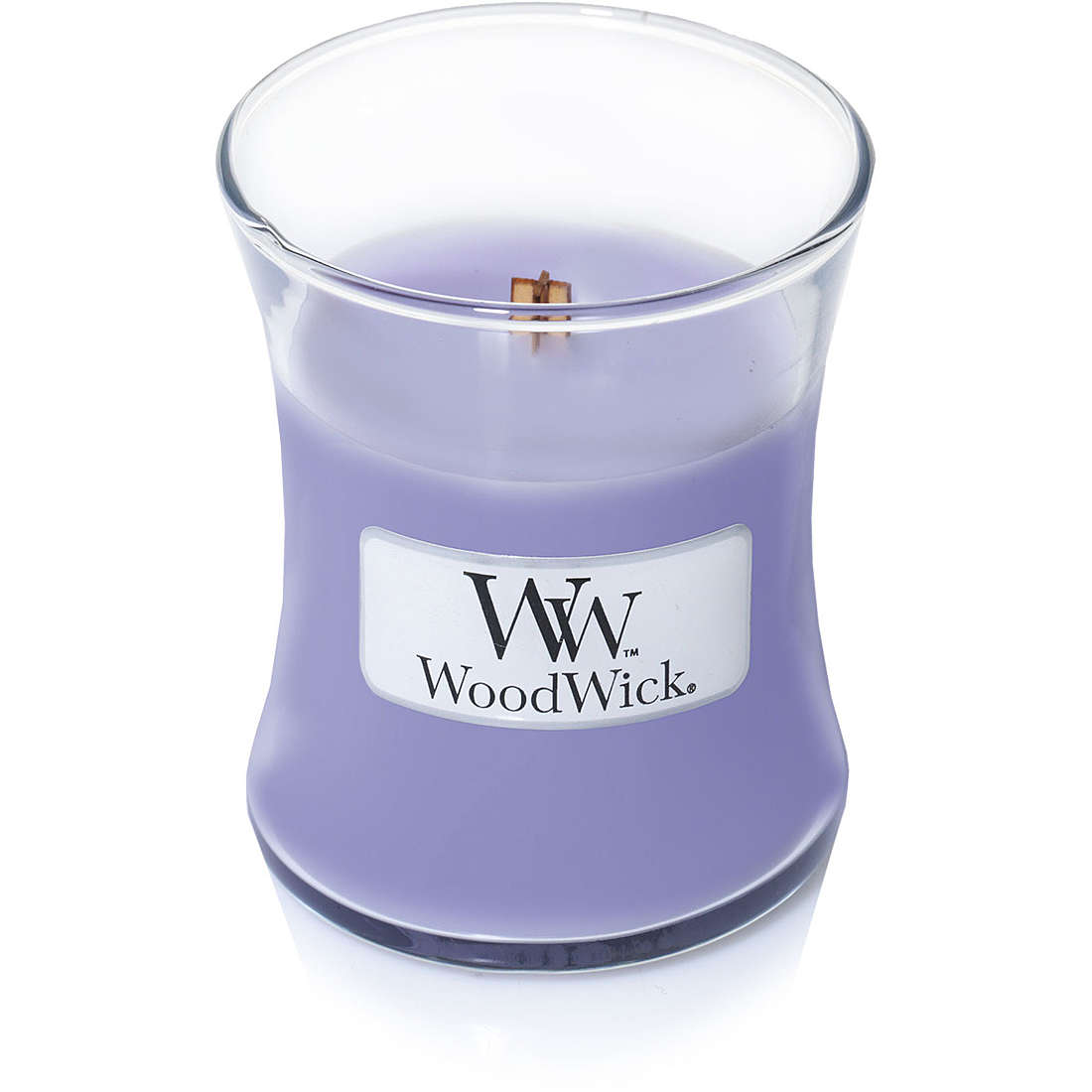 Candela WoodWick Piccola colore Viola 98492E