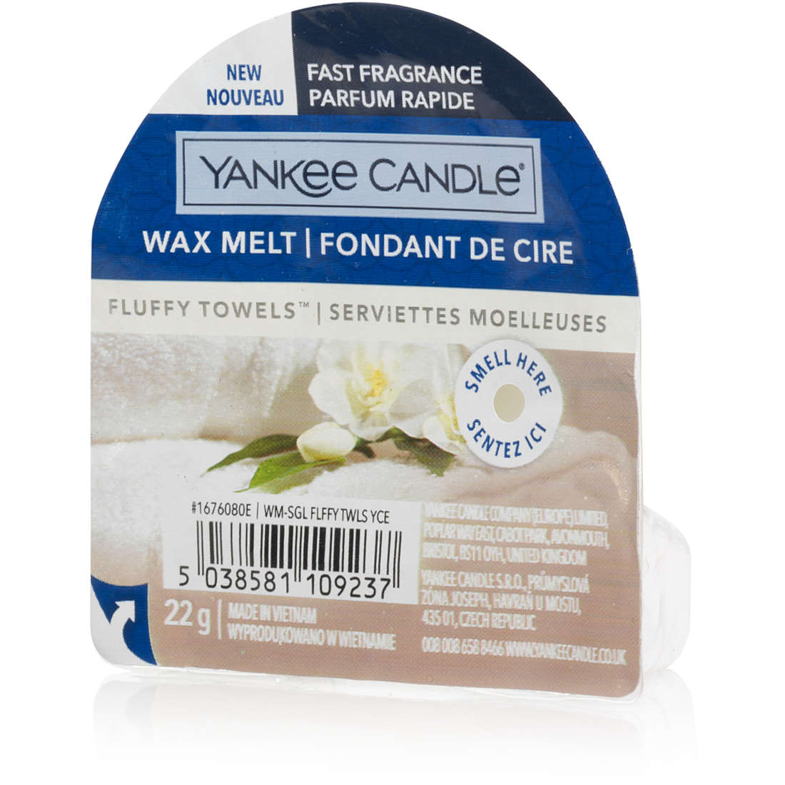 Candela Yankee Candle Cera da Fondere colore Bianco 1723621E