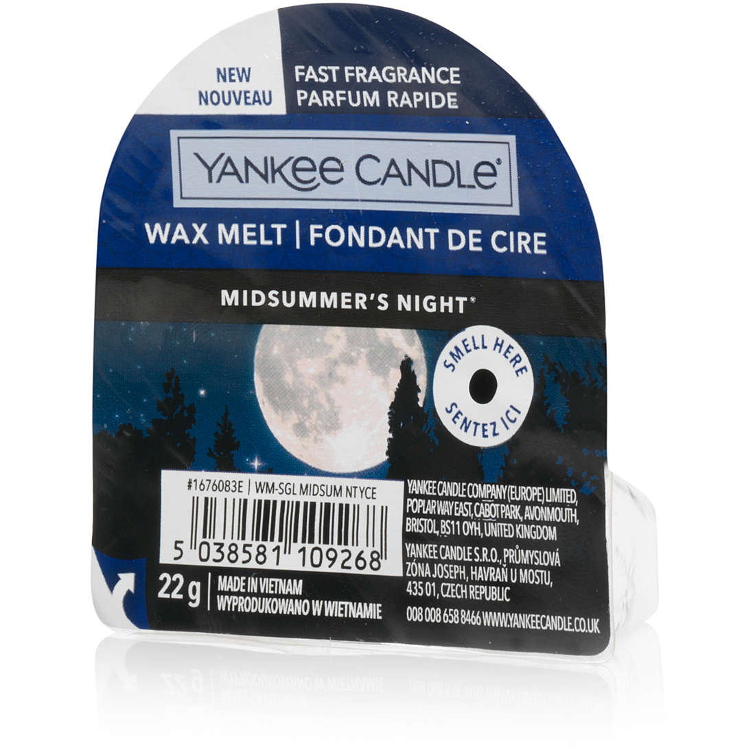 Candela Yankee Candle Cera da Fondere colore Nero 1676083E