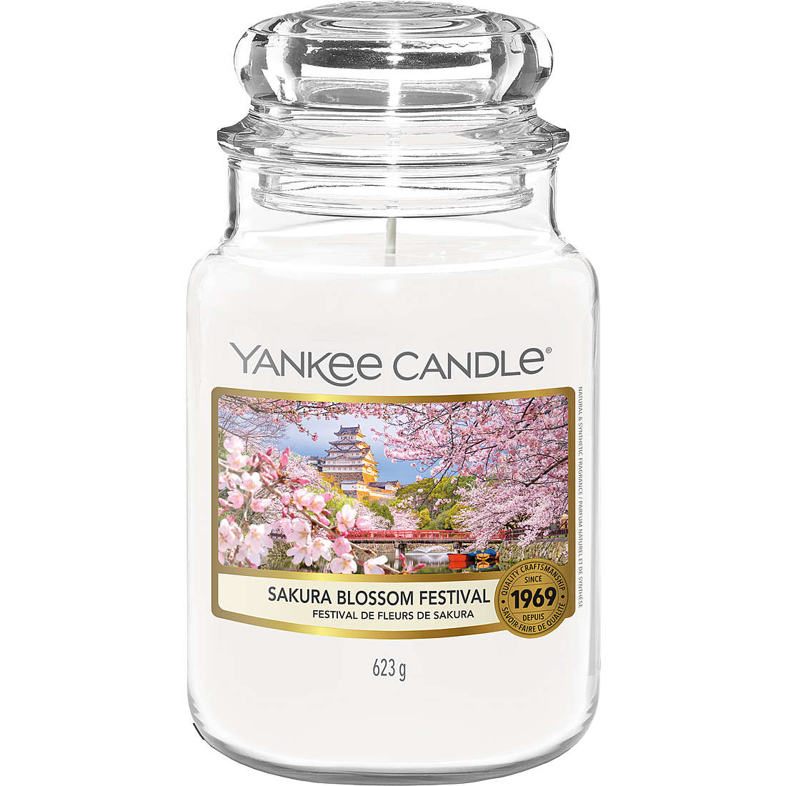 candele Yankee Candle Giara ,Grande colore Bianco