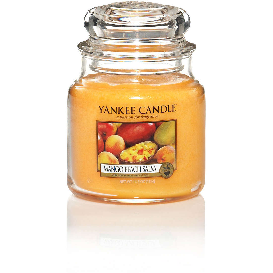 Candela Yankee Candle Giara, Media colore Arancione 1114682E