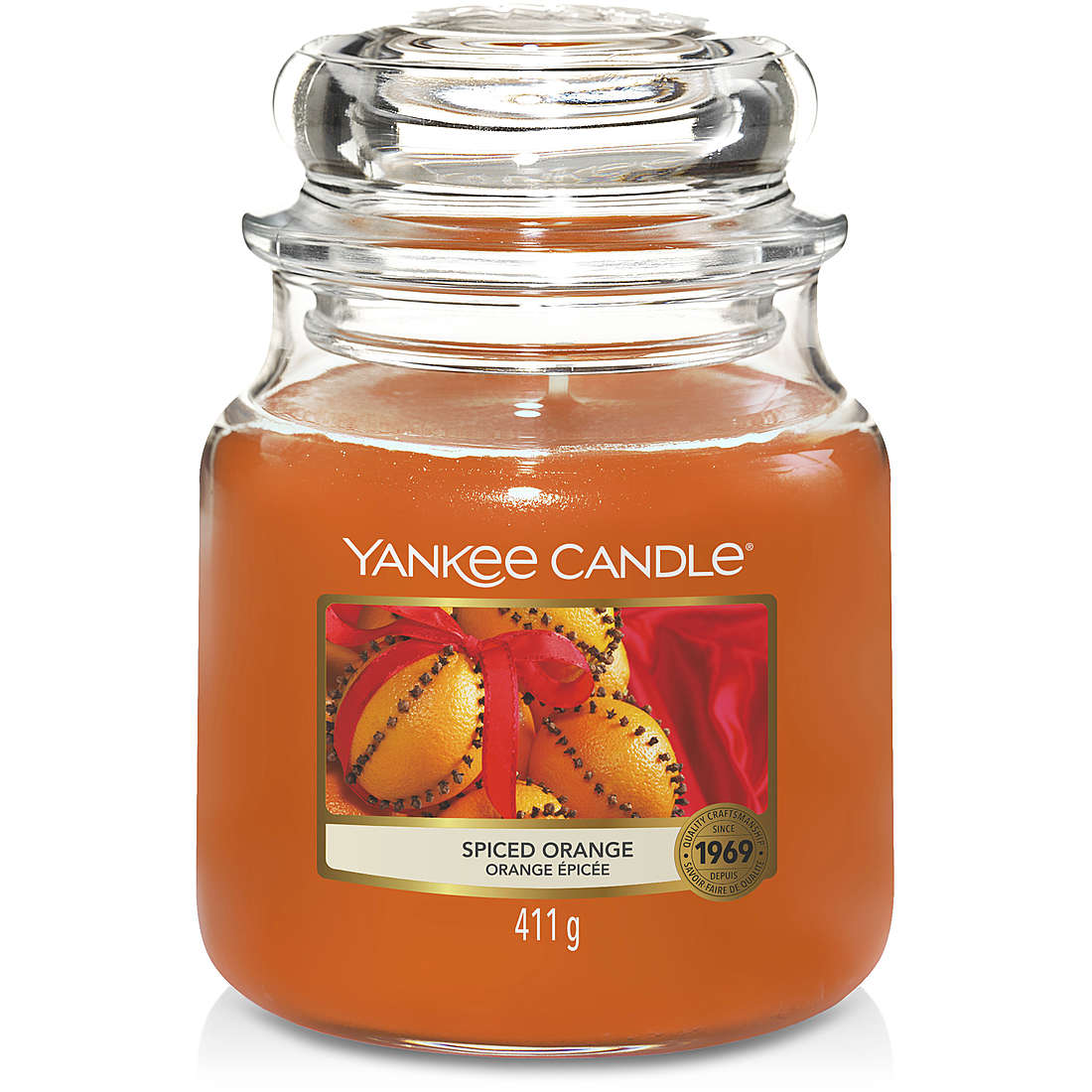 Candela Yankee Candle Giara, Media colore Arancione 1188032E