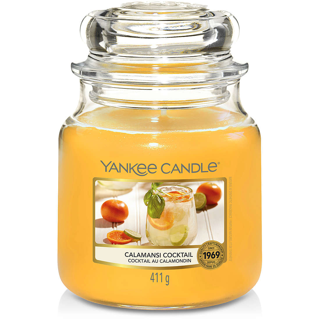 Candela Yankee Candle Giara, Media colore Arancione 1651393E