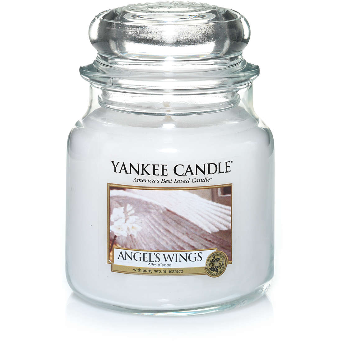 Candela Yankee Candle Giara, Media colore Bianco 1306396E