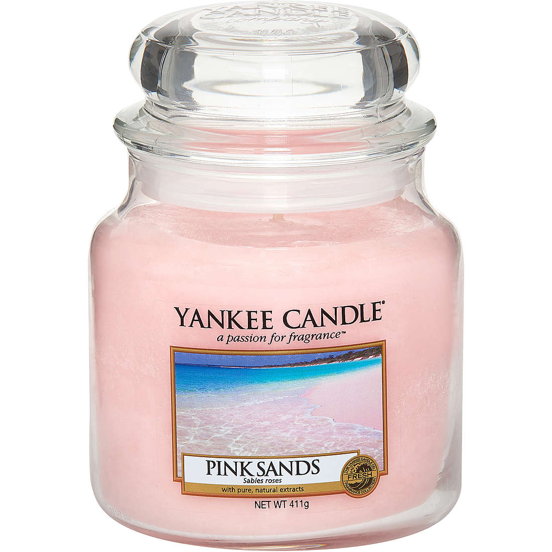 Candela Yankee Candle Giara, Media colore Rosa 1205340E