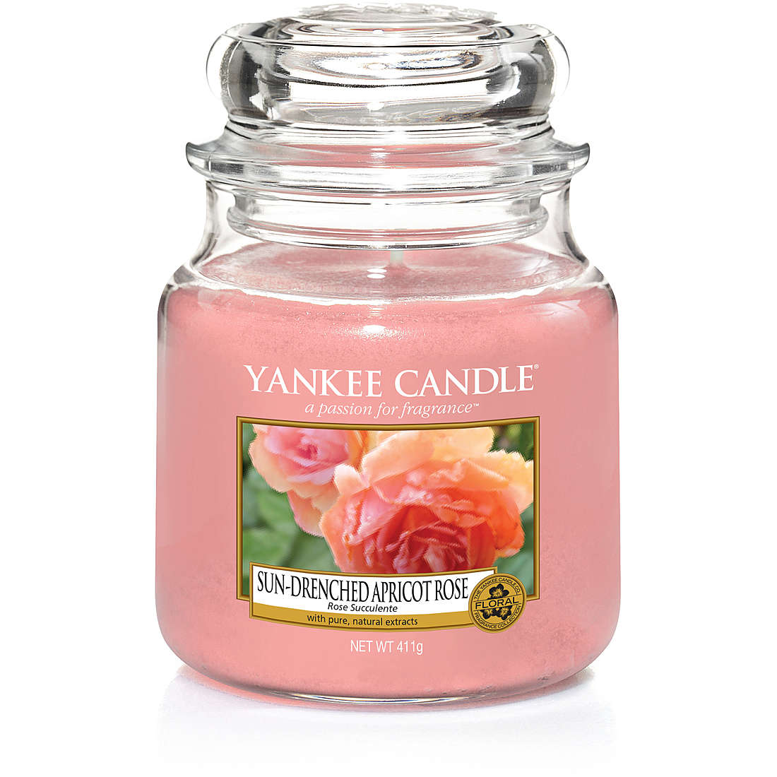 Candela Yankee Candle Giara, Media colore Rosa 1577134E