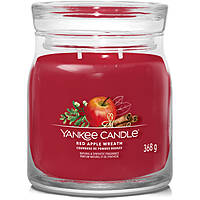 Candela Yankee Candle Giara, Media Signature colore Rosso 1630011E
