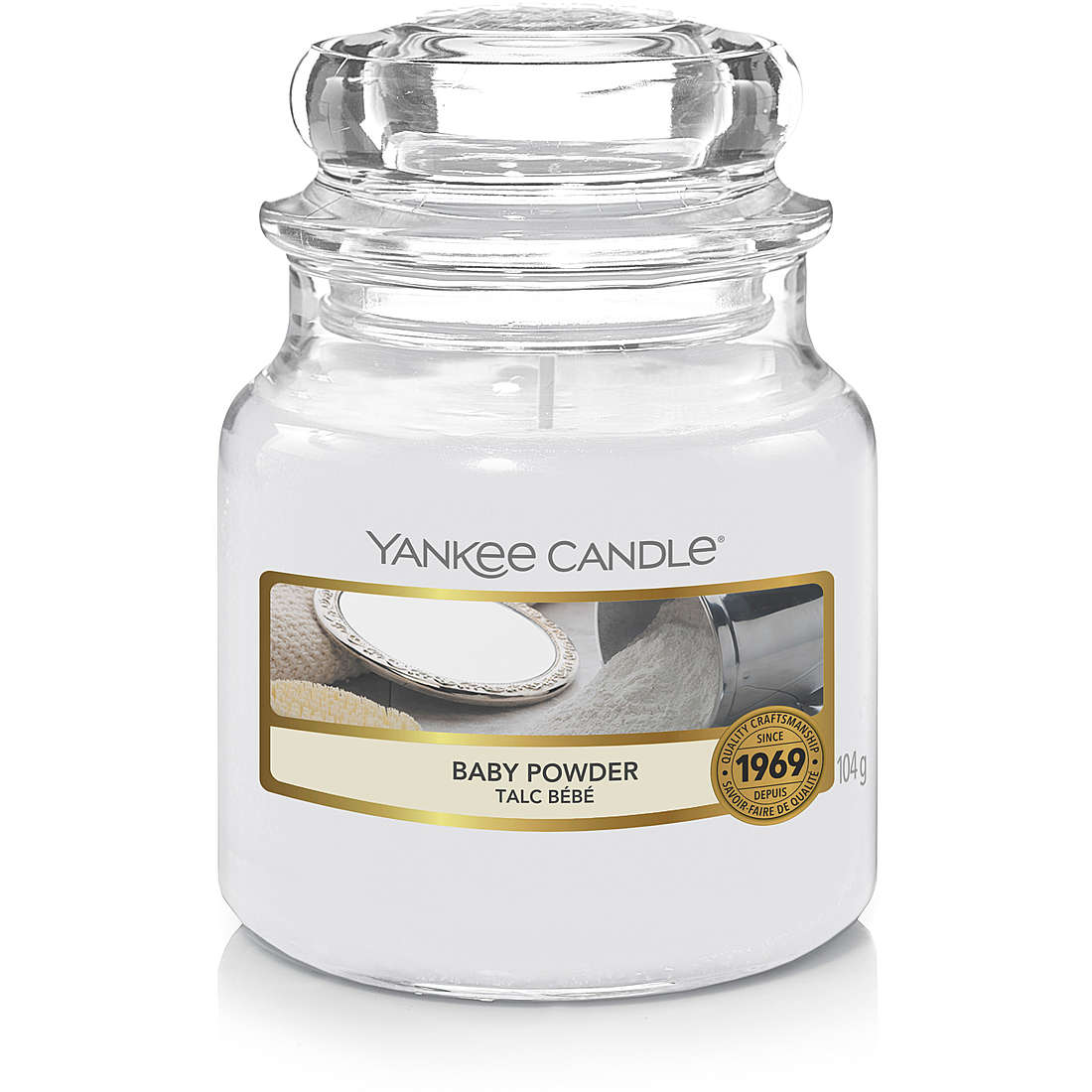 Candela Yankee Candle Giara, Piccola colore Bianco 1122152E