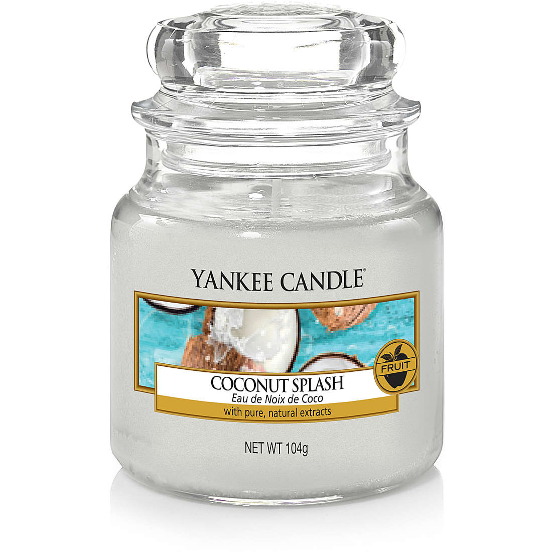 Candela Yankee Candle Giara, Piccola colore Bianco 1577815E