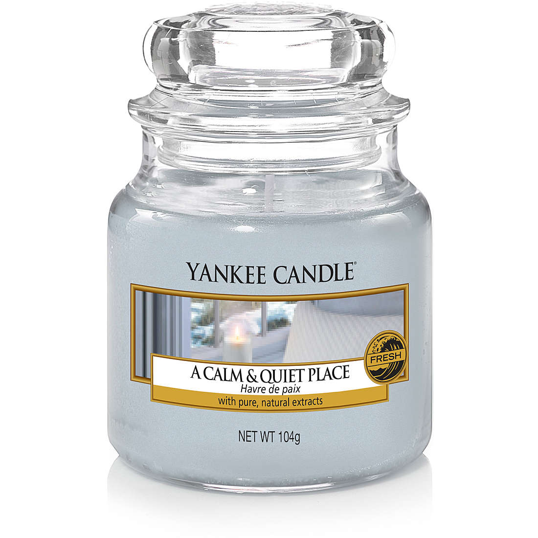 Candela Yankee Candle Giara, Piccola colore Grigio/Argento 1577137E