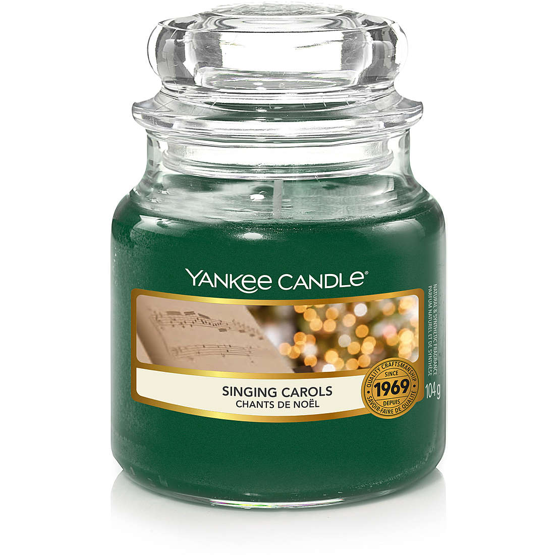Candela Yankee Candle Giara, Piccola Natale colore Verde 1629434E