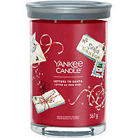 Candela Yankee Candle Grande, Tumbler Signature colore Rosso 1724367E