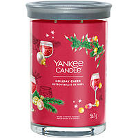 Candela Yankee Candle Grande, Tumbler Signature colore Rosso 1743357E