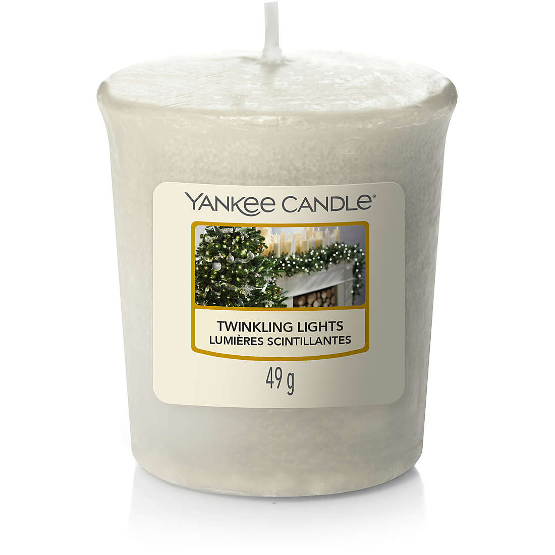Candela Yankee Candle Sampler Natale colore Bianco 1631274E
