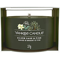 Candele Votive di Yankee Candle In Vetro Silver Sage & Pine 1701454E