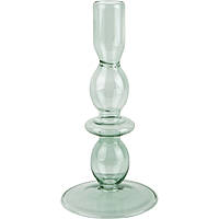 candle holders Present Time Candle Holder Glass Art PT3637GR