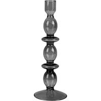 candle holders Present Time Candle Holder Glass Art PT3638BK