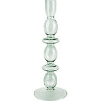candle holders Present Time Candle Holder Glass Art PT3638GR