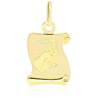 charm unisex segno zodiacale Capricorno GioiaPura gioiello Oro 750 GP-SZOO290GGCP