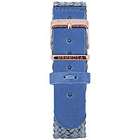 Cinturino orologio Barbosa Azzurro Pelle 18RP122