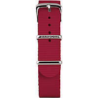Cinturino orologio Barbosa Rosso Tessuto 18SN016