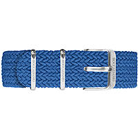 Cinturino orologio Boccadamo Blu Plastica CCS037