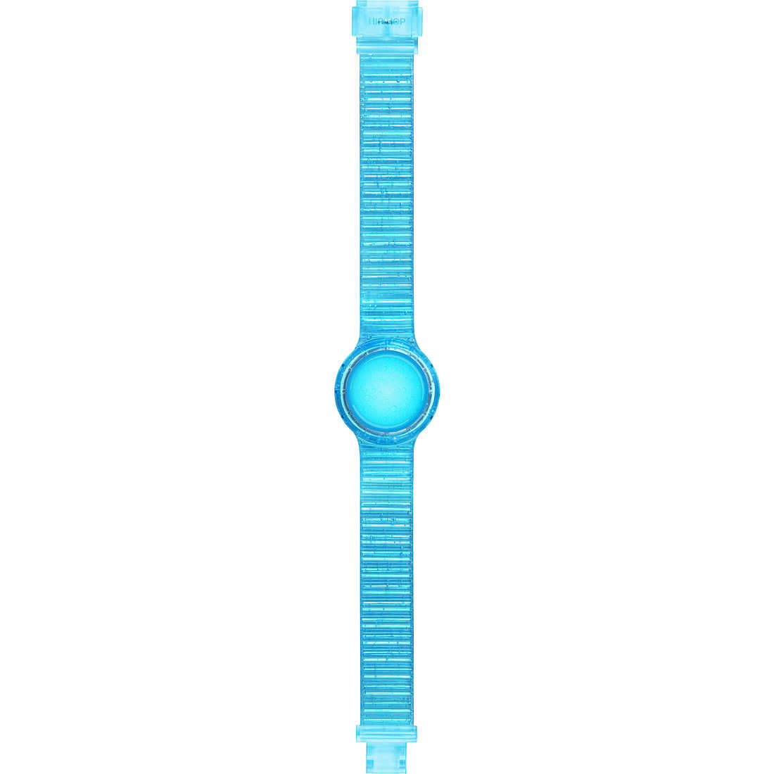 Cinturino orologio Hip Hop Azzurro Silicone HBU1010