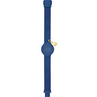 Cinturino orologio Hip Hop Blu Silicone HBU0693
