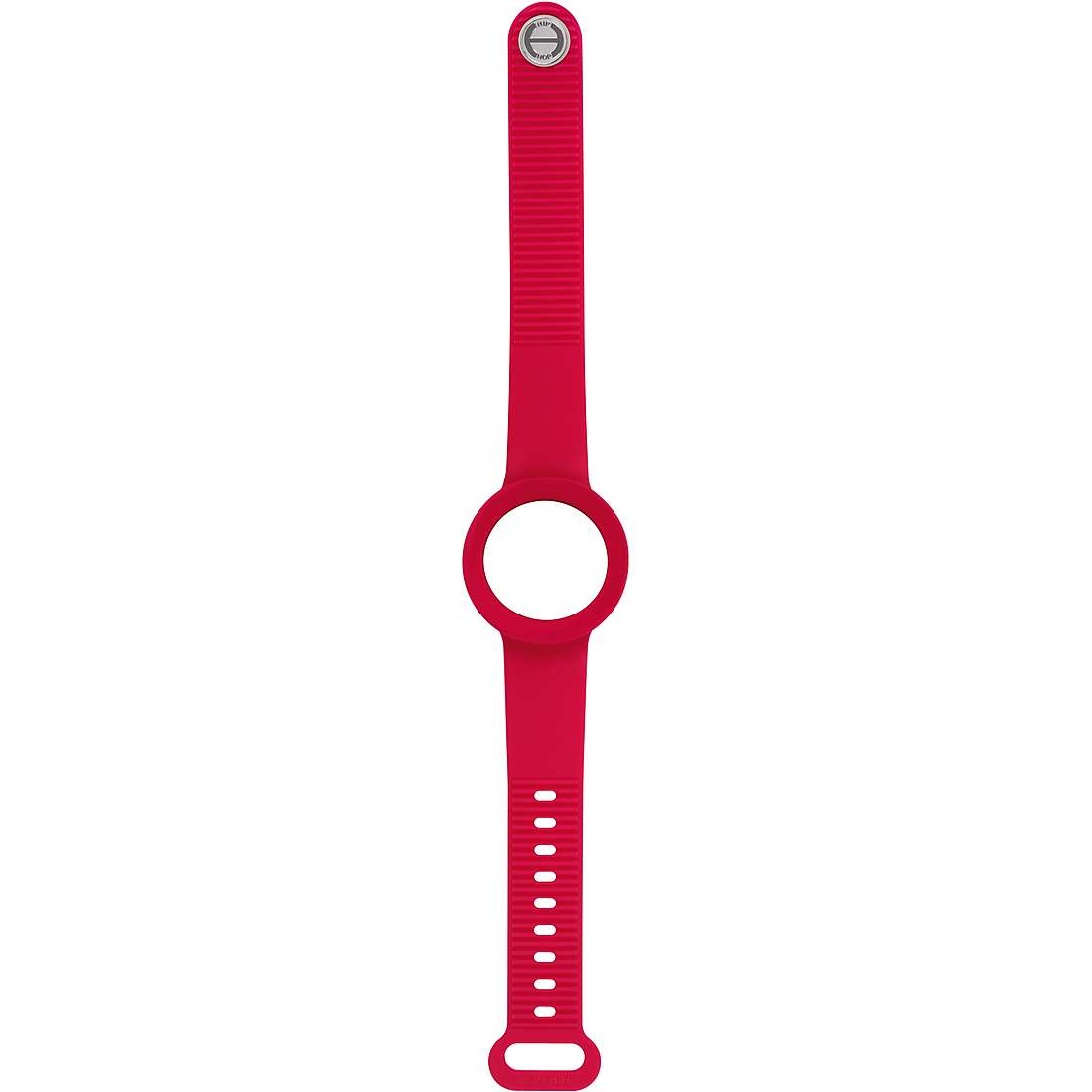 Cinturino orologio Hip Hop Rosso Silicone HBU1102