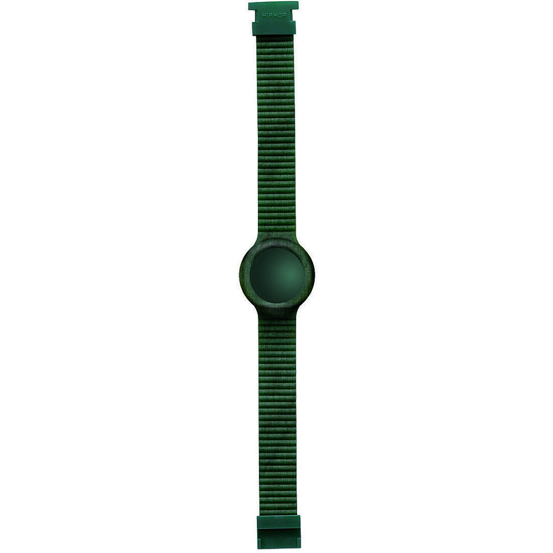Cinturino orologio Hip Hop Verde Silicone HBU0331