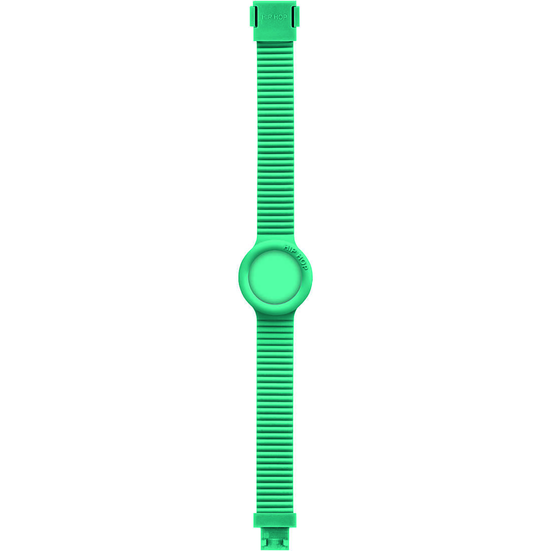 Cinturino orologio Hip Hop Verde Silicone HBU0631