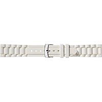 Cinturino orologio Morellato Bianco Gomma A01X4410187017CR18