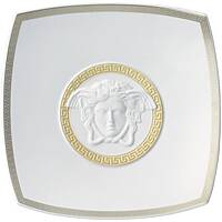 Ciotola Versace Gorgona colore Bianco, Oro 14095-102845-25818